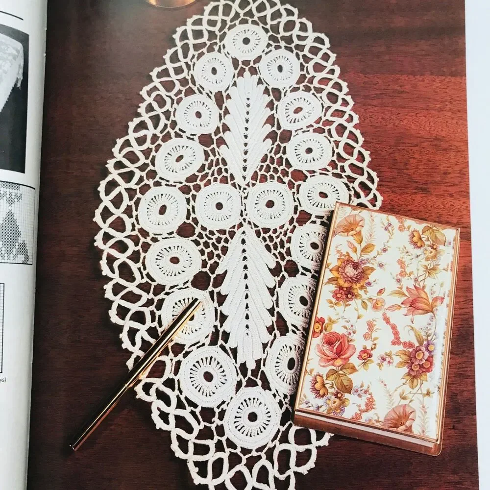 Crochet Fantasy Magazine Quality Instruction Pattern Booklet #17 Vintage 1985
